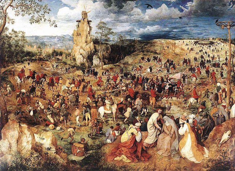Pieter Bruegel the Elder Christ Carrying the Cross China oil painting art